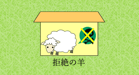 拒絶の羊